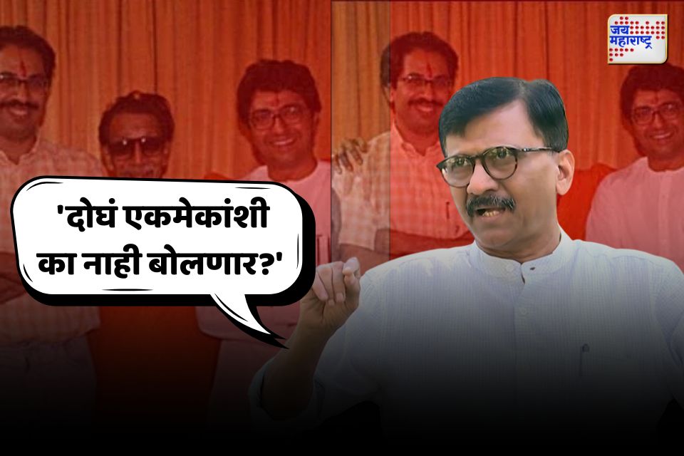 sanjay raut  ठाकरे बंधुंच्या भूमिकेचं संजय राऊतांकडून समर्थन