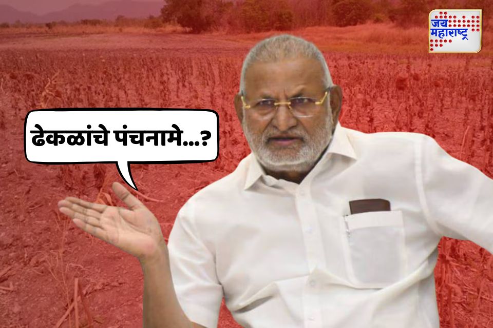 ढेकळांचे पंचनामे कृषीमंत्री माणिकराव कोकाटेंचं पुन्हा वादग्रस्त वक्तव्य समोर