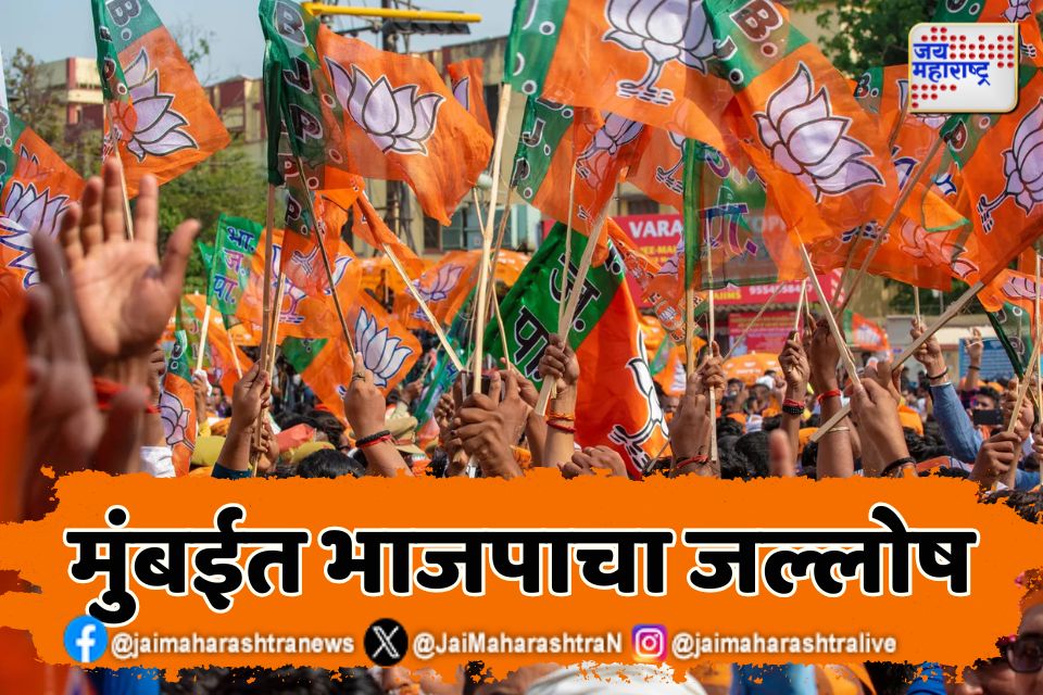 delhi election results 2025 दिल्लीतील विजयानंतर मुंबईत भाजपाचं जोरदार सेलिब्रेशन