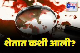 Solapur Crime : घरगुती वाद टोकाला, शेतात पत्नीची हत्या; पतीने फरशी डोक्यात घातली