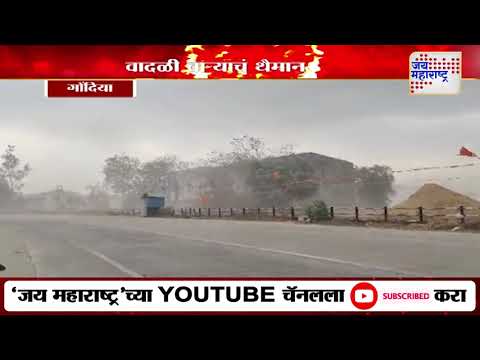 Gondia | गोंदियात वादळी वाऱ्याचं थैमान | Marathi News