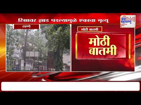 Thane Heavy Rain | ठाण्यात जोरदार पावसाची हजेरी | Marathi News