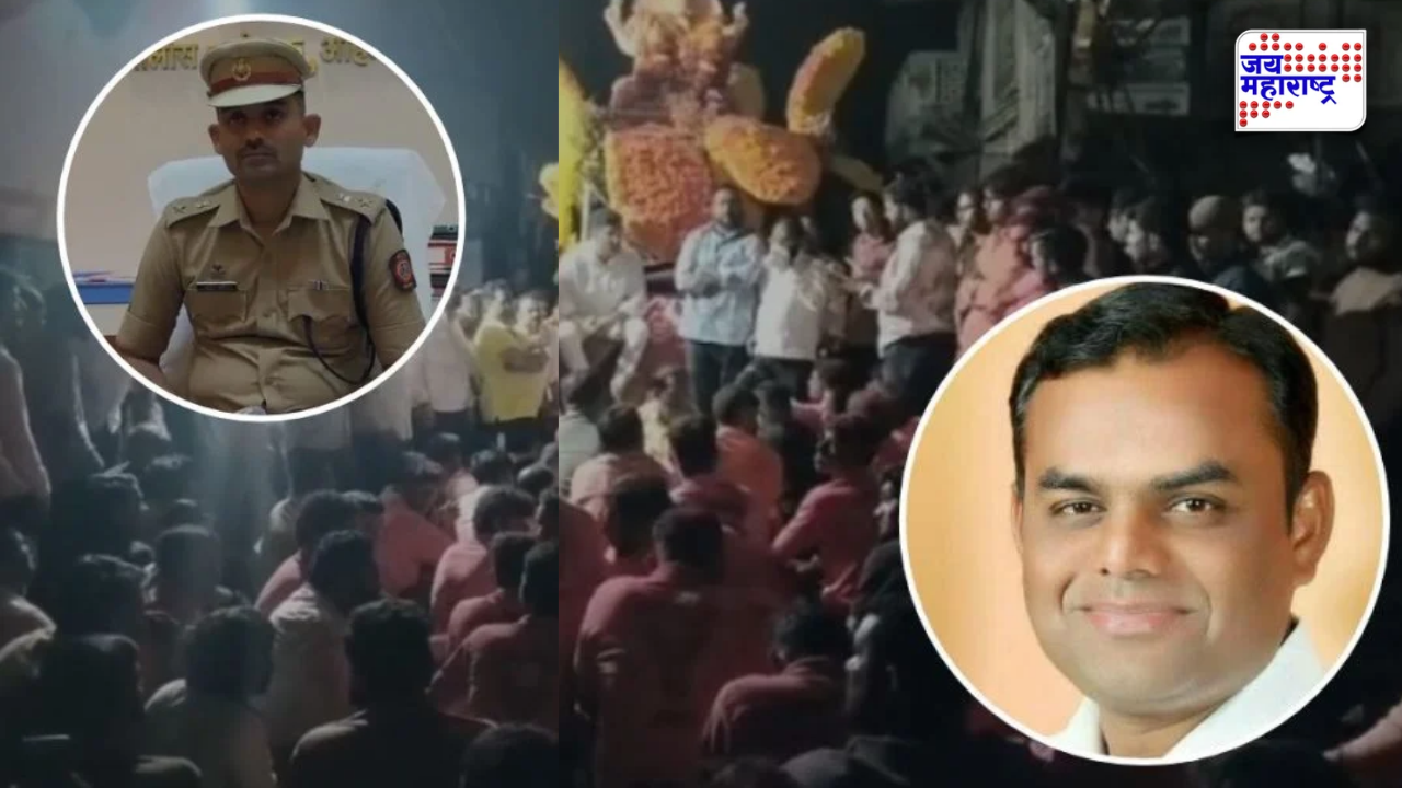 Ahilyanagar News: 18 तासांचा तणाव अखेर मिटला! भिंगार विसर्जन वादावर तोडगा; पोलिसांवर मोठी कारवाई