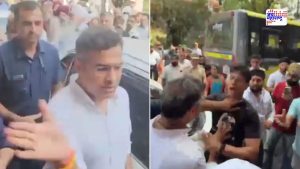Parvesh Sahib Singh Verma slap video