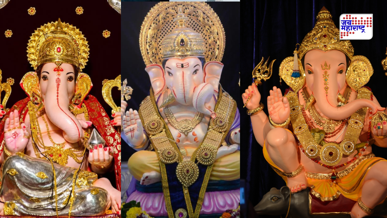 पुण्याच्या मानाच्या गणपतींच्या हुबेहुब मूर्ती थेट काश्मीरला पाठवली