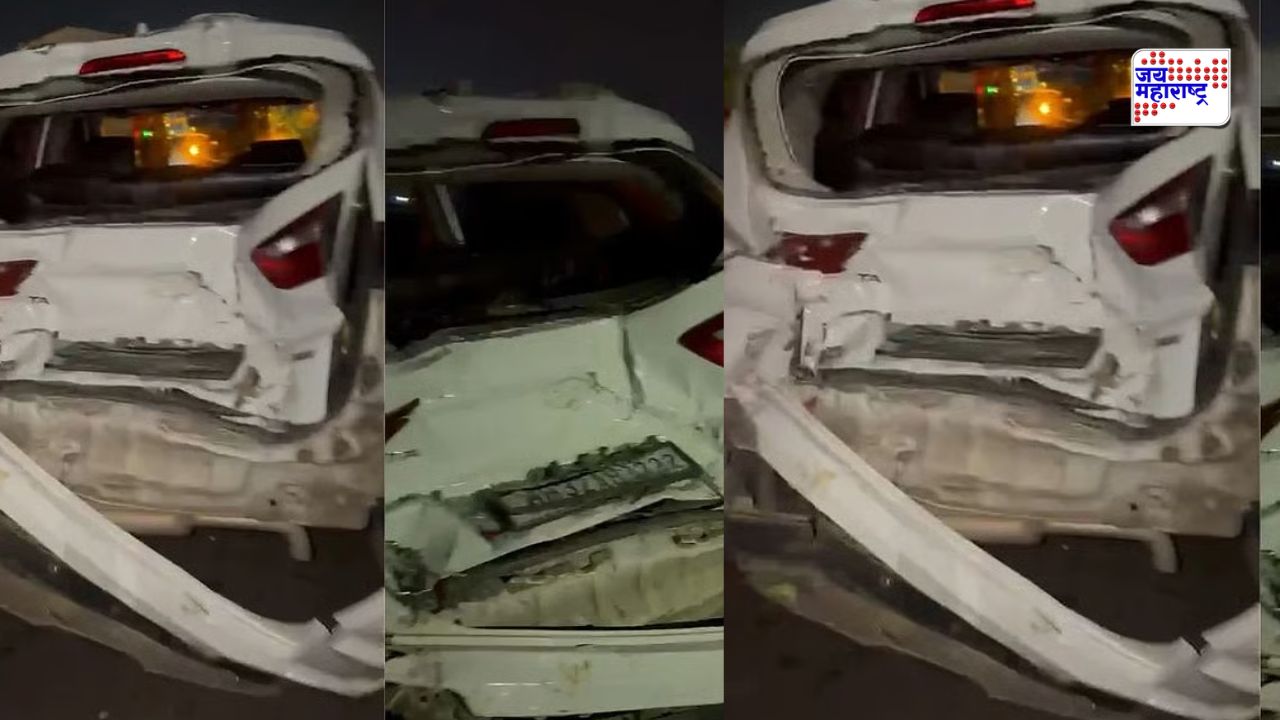 मोठी बातमी! मुंबई-नागपूर महामार्गावर काँग्रेस नेत्याच्या कारला भरधाव ट्रकची धडक; गाडीचा चक्काचूर