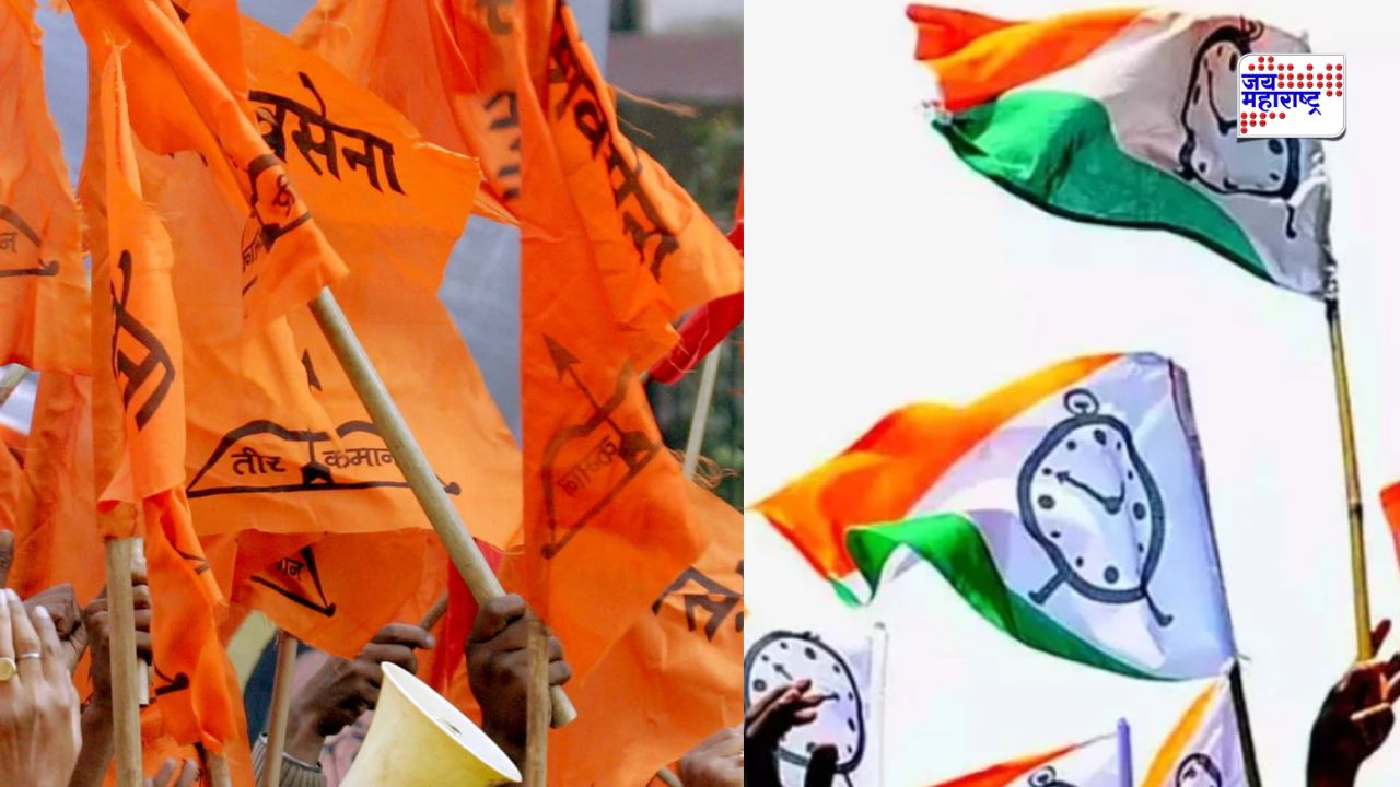 मोठी बातमी! आमदार महेंद्र दळवींच्या बालेकिल्ल्याला सुरुंग; 200 हून अधिक शिवसैनिकांचा राष्ट्रवादीत प्रवेश