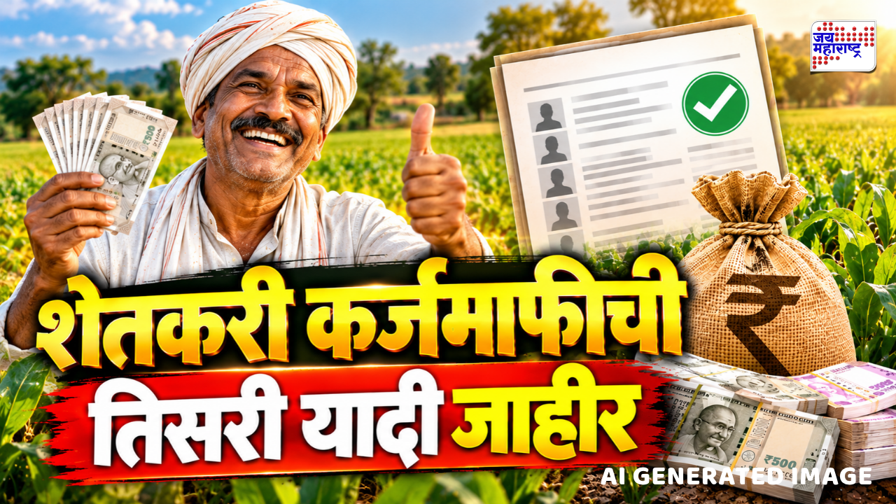 शेतकऱ्यांसाठी मोठी बातमी! कर्जमुक्ती योजनेची तिसरी यादी जाहीर; जिल्हानिहाय लाभार्थींची आकडेवारी जाणून घ्या