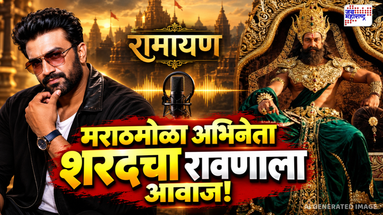 बाहुबलीनंतर बिगबजेट रामायण चित्रपटातील रावणाला दिलाय आवाज! मराठमोळा अभिनेता शरद केळकर चर्चेत