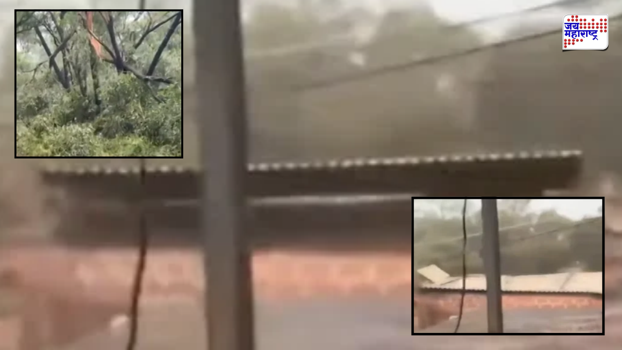 कुडाळ तालुक्याला वादळी वाऱ्यासह अवकाळी पावसाचा तडाखा, स्थानिकांचे मोठे नुकसान