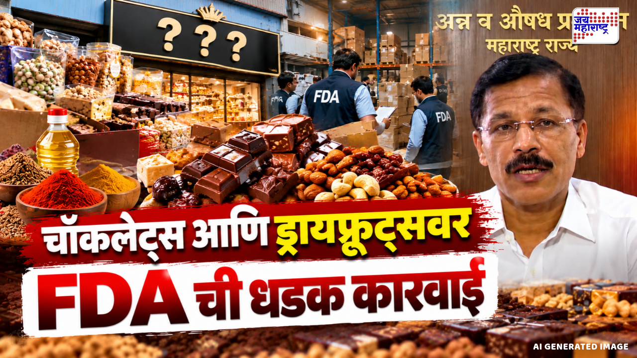 मसाले, तेलानंतर आता चॉकलेट्स-ड्रायफ्रूट्सवर FDA ची धडक; पनवेलच्या 'या' प्रसिद्ध शॉपमधून 4.21 कोटींचा अन्नसाठा जप्त