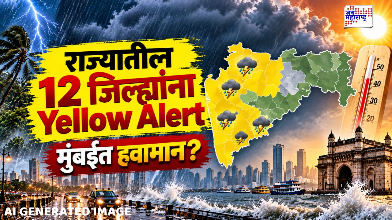ऑक्टोबरमध्ये अवकाळी पावसाचा मुक्काम वाढणार? राज्यातील ‘या’ भागांत सरींची शक्यता; जाणून घ्या आजचा हवामान रिपोर्ट