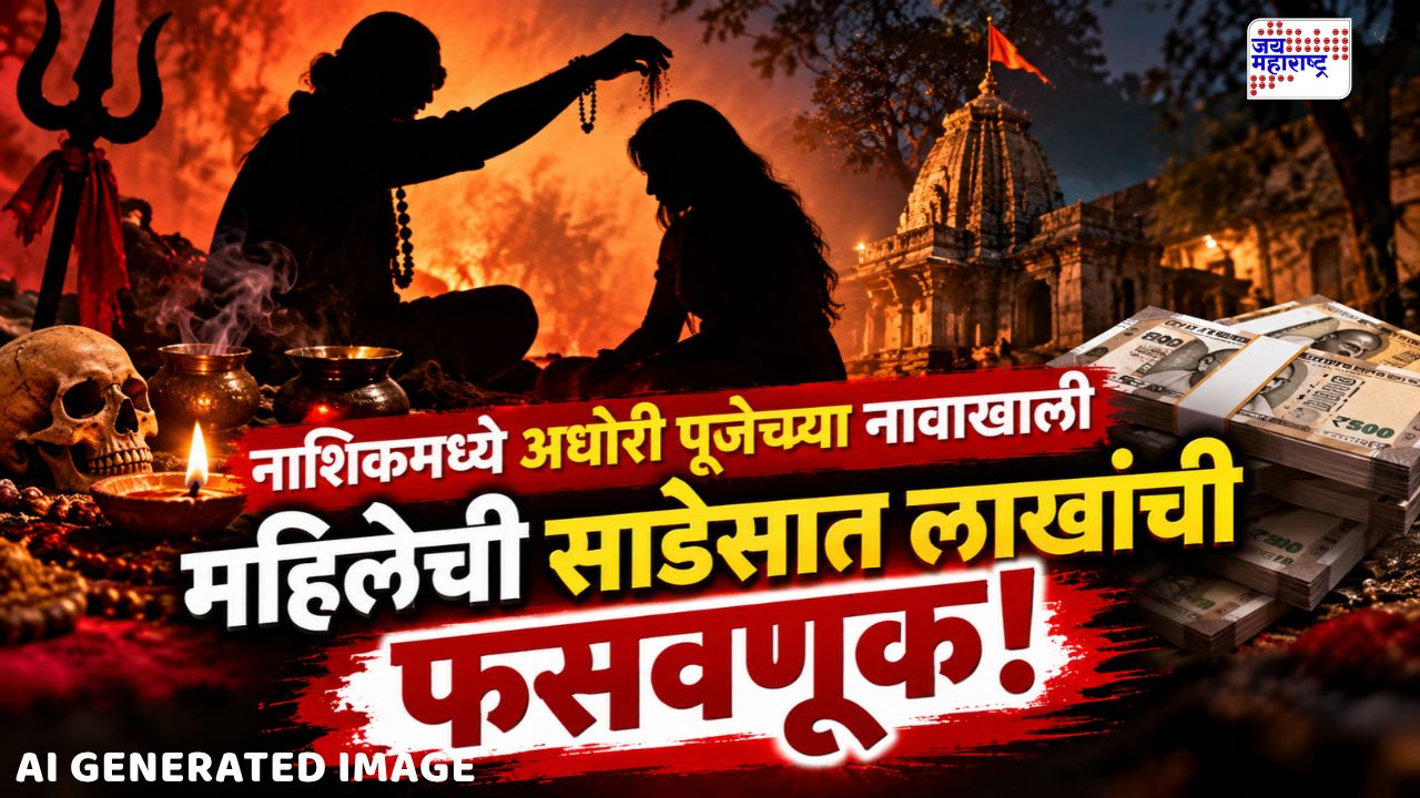 आजार बरा करतो, पैशांचा पाऊस पाडतो! महिलेला साडेसात लाखांचा गंडा; नाशिकमध्ये भोंदूबाबाविरुद्ध गुन्हा दाखल