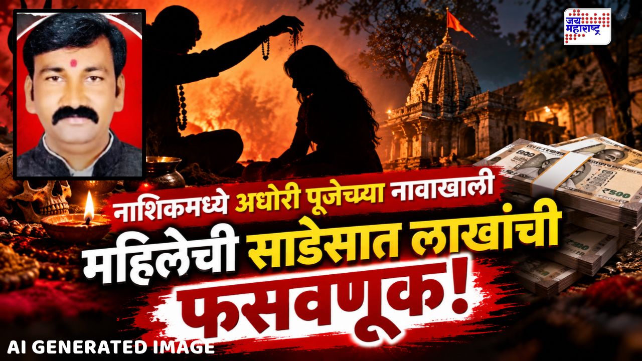 आजार बरा करतो, पैशांचा पाऊस पाडतो! महिलेला साडेसात लाखांचा गंडा; नाशिकमध्ये भोंदूबाबाविरुद्ध गुन्हा दाखल