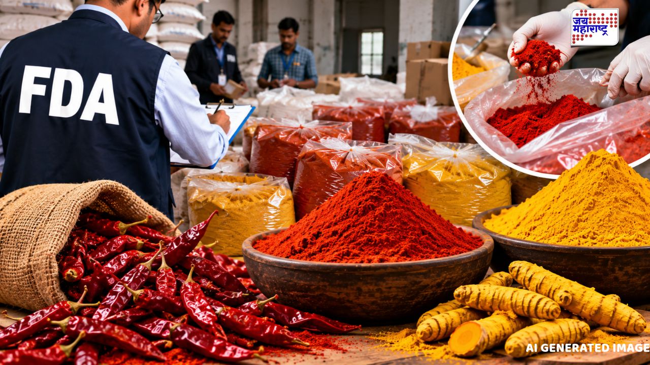 रोजच्या स्वयंपाकातील मसाल्यांवर FDA ची मोठी कारवाई; 626 किलो साठा जप्त
