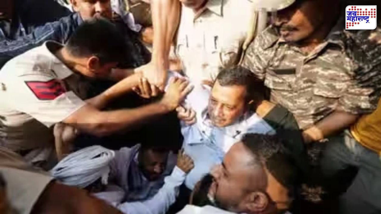 जंतर-मंतरवर कारवाई; केजरीवाल पोलिसांच्या ताब्यात