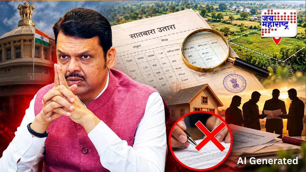 सामायिक 7/12 जमीन विक्री व्यवहारामधील सुरक्षा वाढणार; फडणवीस सरकारचा मोठा निर्णय