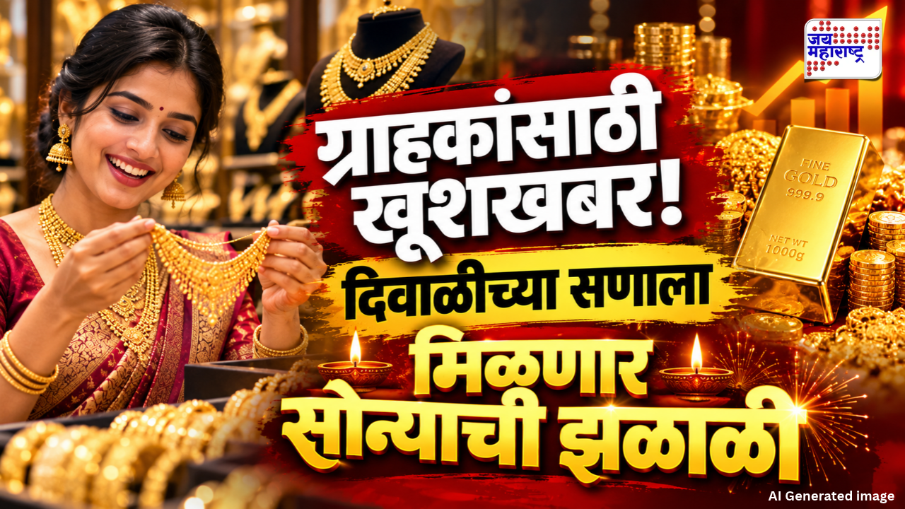 दसऱ्यानंतर आता दिवाळीचा सणही होणार गोड; सोने-चांदीच्या दरात मोठी घसरण, सोनं लाखांच्या खाली येणार ?