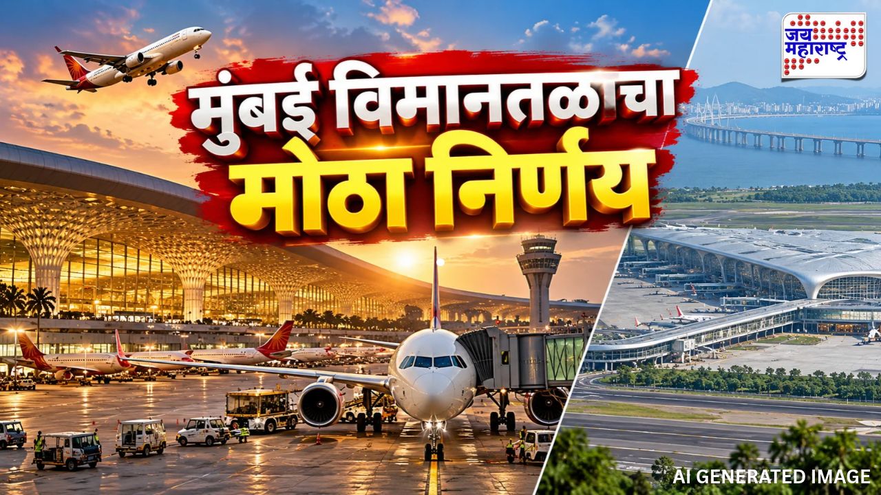 विमान प्रवाशांसाठी महत्त्वाची बातमी! मुंबई विमानतळाचा मोठा निर्णय बदलला; आता थेट 2027 मध्ये...