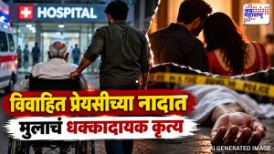विवाहित प्रेयसीच्या प्रेमात मुलाचं भयंकर कृत्य