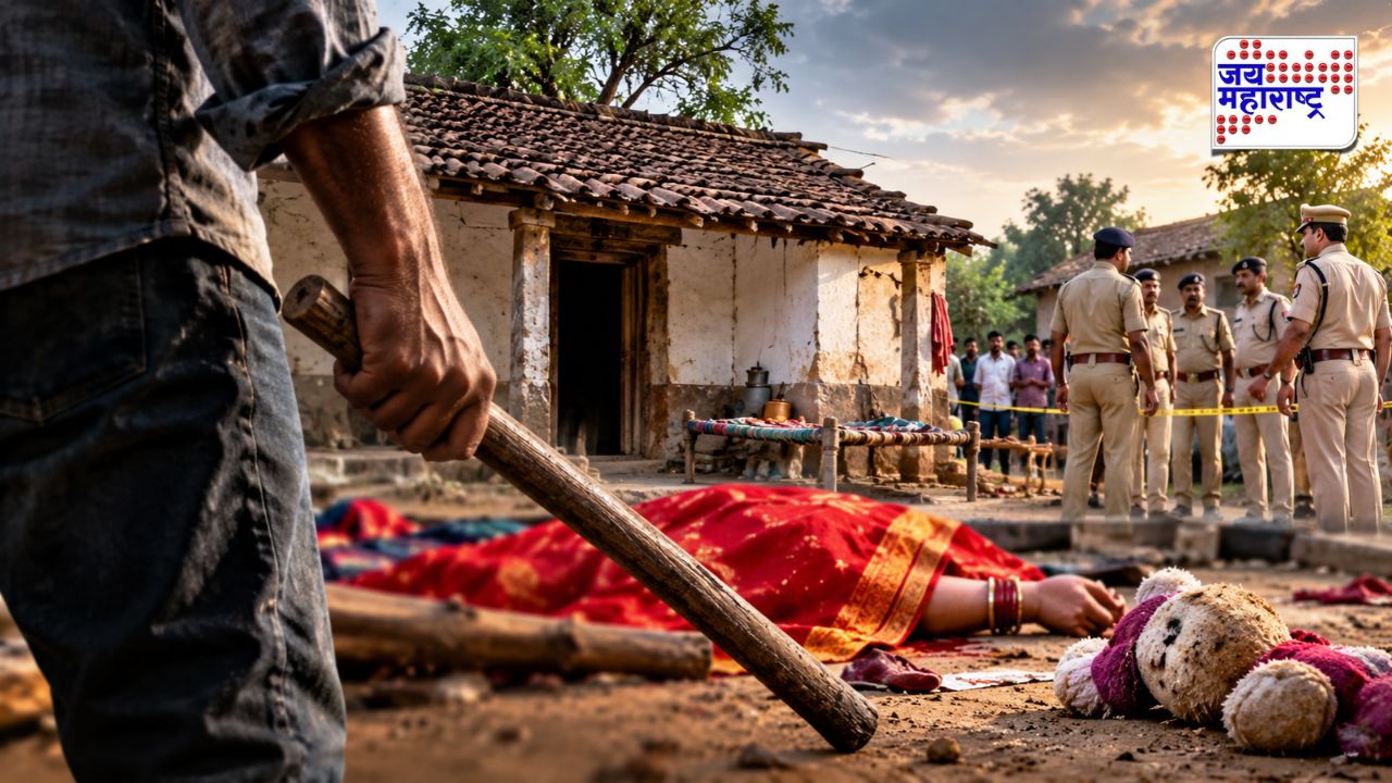 हल्ला करत कुटुंबातील चौघांना संपवलं