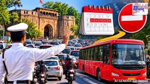 नवरात्रोत्सवात पुण्यात वाहतुकीचा मोठा बदल