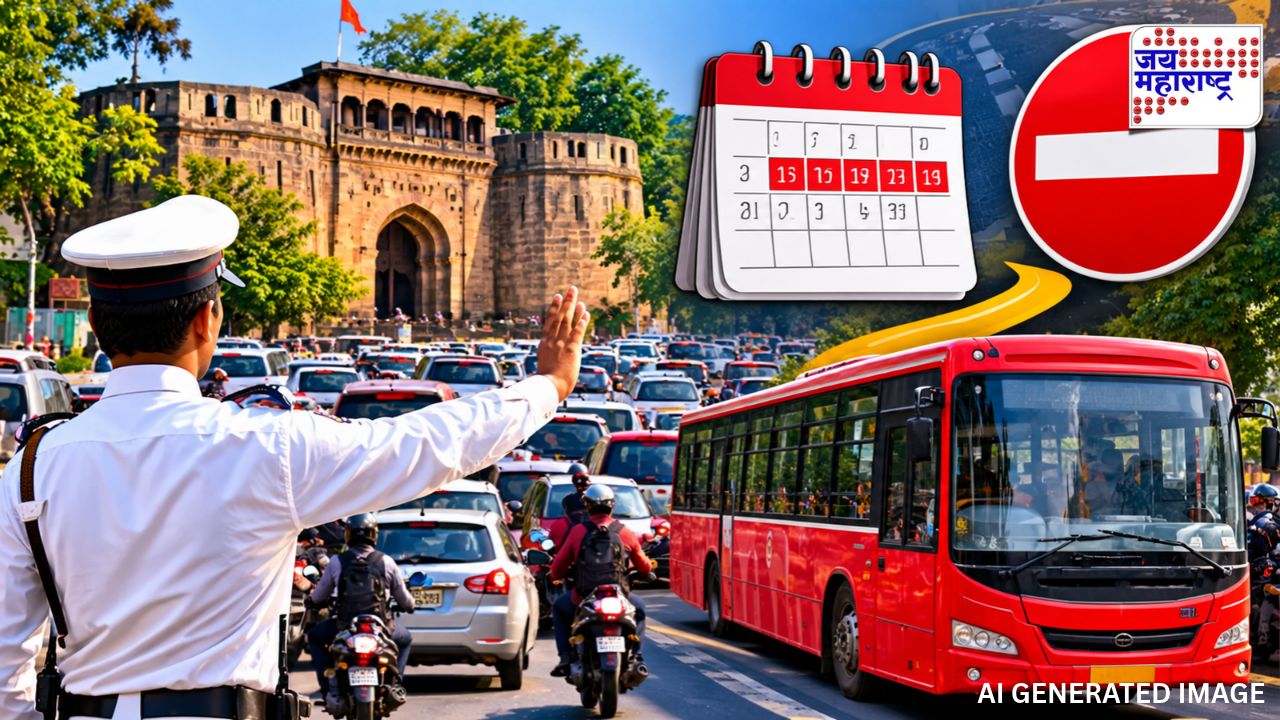 नवरात्रोत्सवात पुण्यात वाहतुकीचा मोठा बदल