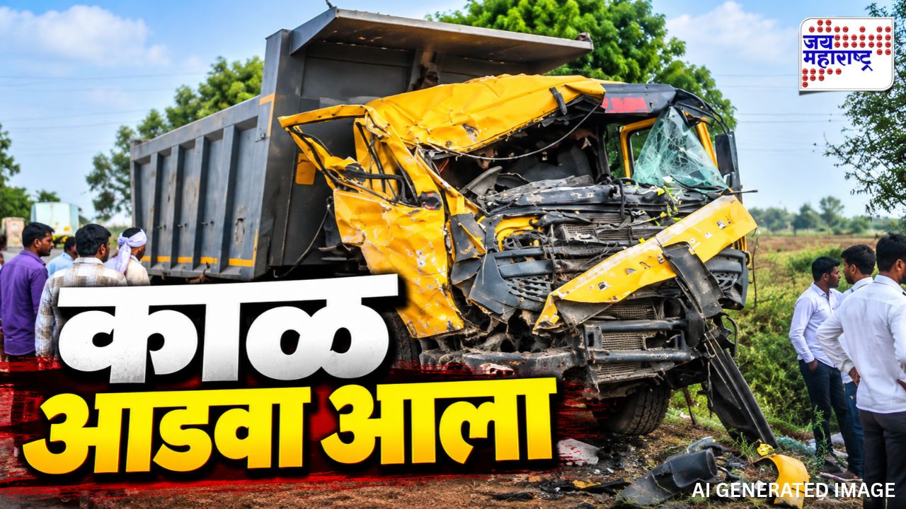 बीडमध्ये भीषण अपघात