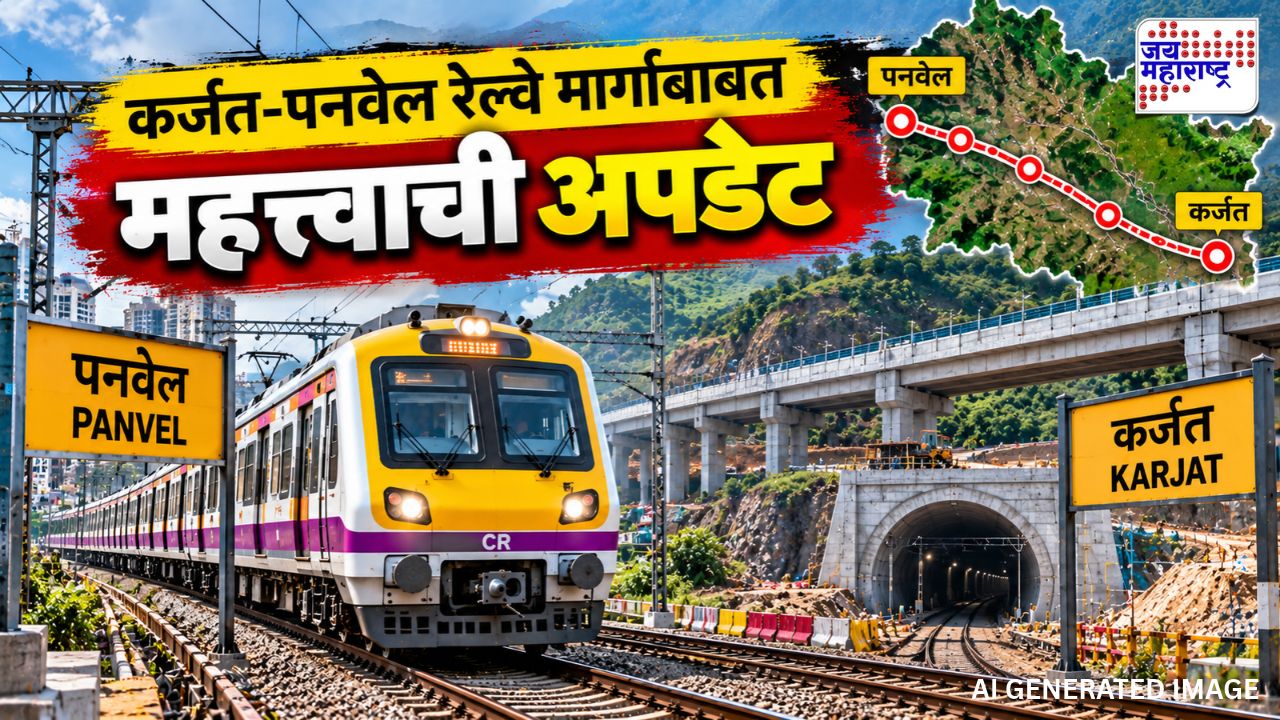 दीड तासांचा प्रवास आता 40 मिनिटांत! पनवेल-कर्जत लोकल या दिवशी सुरु होणार, कोणती असतील स्थानकं?