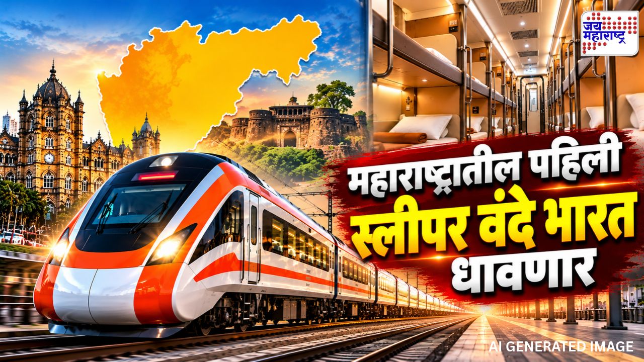 24 तासांचा प्रवास 16 तासांत पूर्ण होणार!  महाराष्ट्रातील पहिली स्लीपर वंदे भारत ट्रेन कधी धावणार; तिकीट आणि थांबे जाणून घ्या