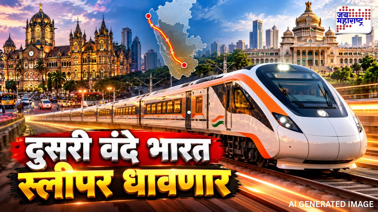22 तासांचा प्रवास आता 16 तासांत! मुंबईहून धावणार देशातील दुसरी वंदे भारत स्लीपर; मार्ग अन् थांबे कोणते?