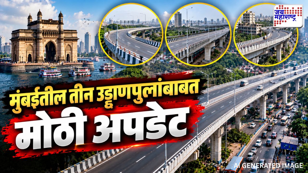 मुंबईकरांसाठी गुड न्यूज! 3 उड्डाणपूल खुले होणार, कोणत्या मार्गांवर मिळणार फायदा?
