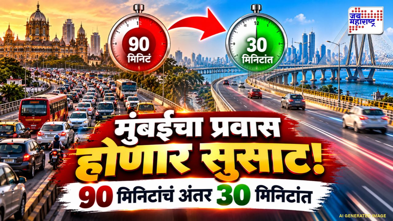 ट्रॅफिकचा त्रास संपणार! 90 मिनिटांचा प्रवास 30 मिनिटांत; नेमकं कोणतं अंतर कमी होणार?