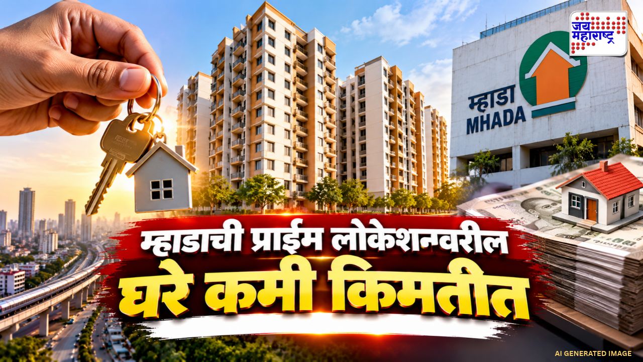 प्राईम लोकेशनवर कोट्यवधींची घरे स्वस्तात मिळणार! म्हाडाची मोठी संधी, आधी येणाऱ्याला आधी प्राधान्य