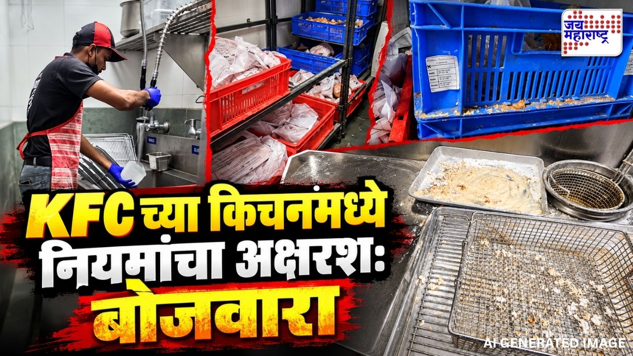 KFC च्या किचनमध्ये नेमकं काय सापडलं?